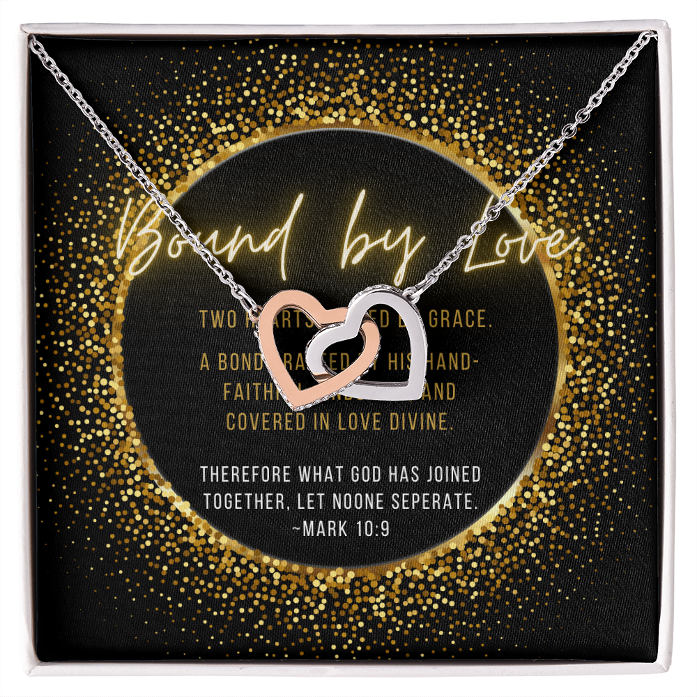 Bound by Love- Interlocking Hearts Necklace