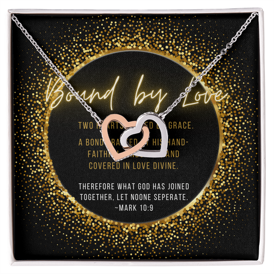 Bound by Love- Interlocking Hearts Necklace