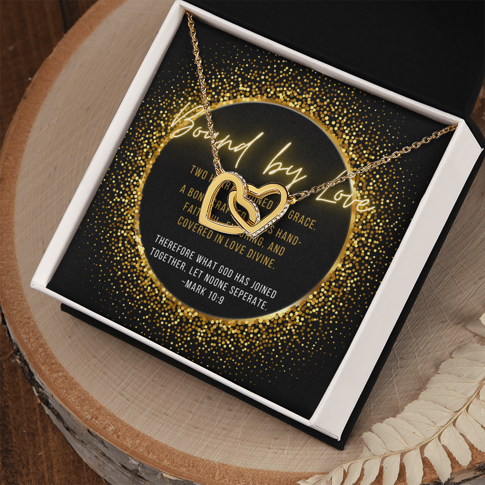 Bound by Love- Interlocking Hearts Necklace