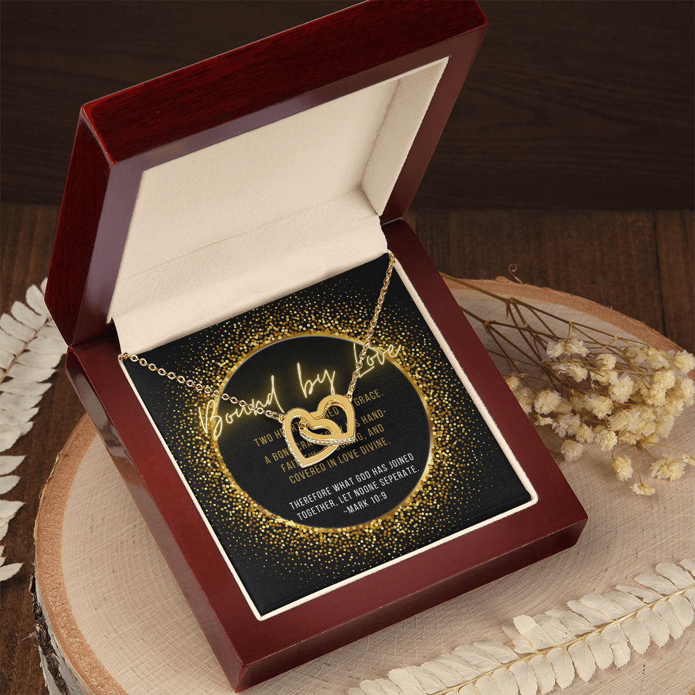 Bound by Love- Interlocking Hearts Necklace