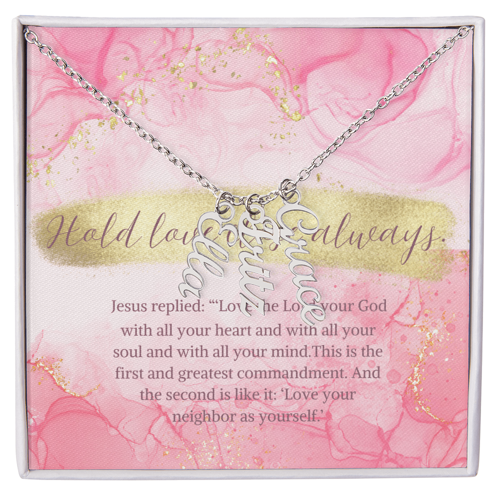 Held in Love- The Always Necklace