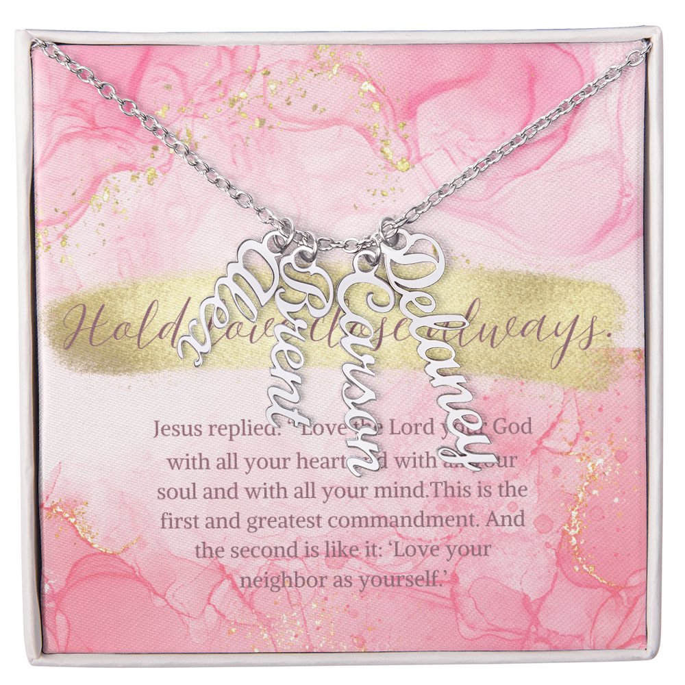 Held in Love- The Always Necklace