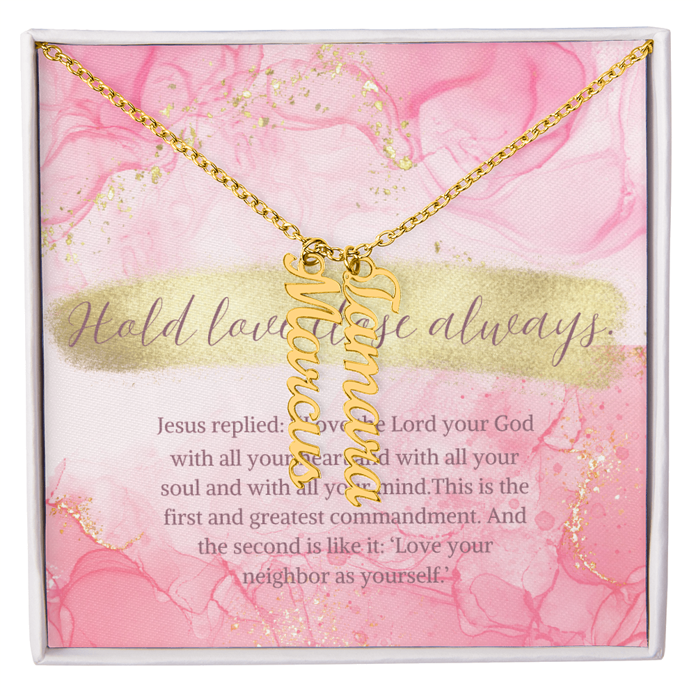 Held in Love- The Always Necklace