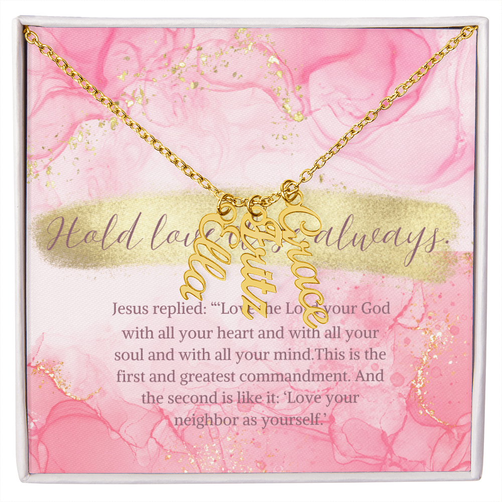 Held in Love- The Always Necklace