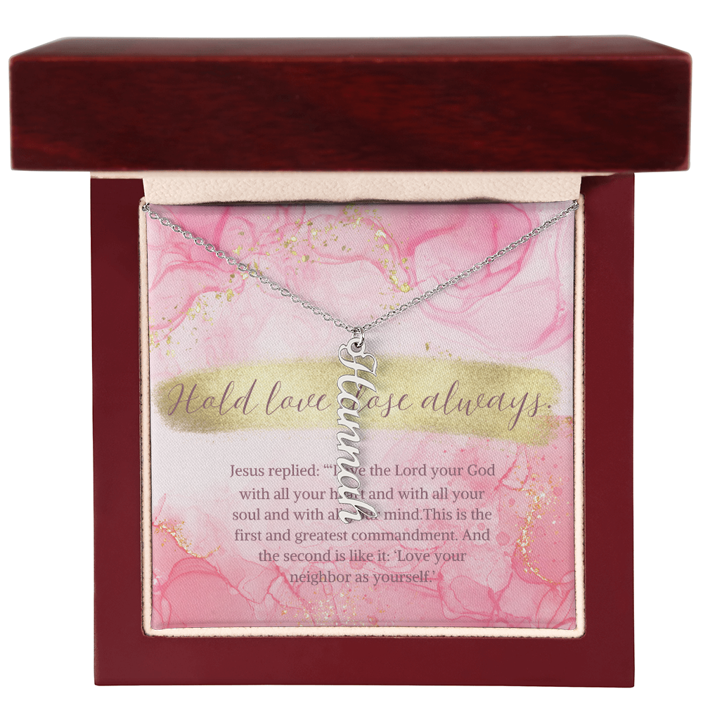 Held in Love- The Always Necklace